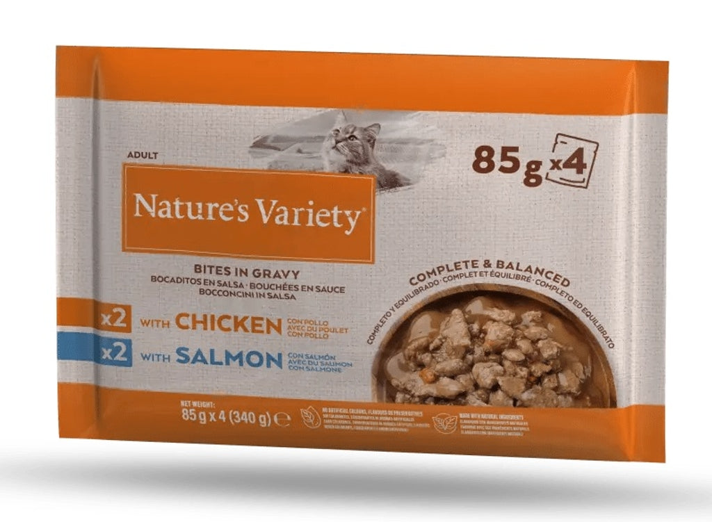 original salmón-pollo en salsa pack 4 unidades Imagen principal del producto