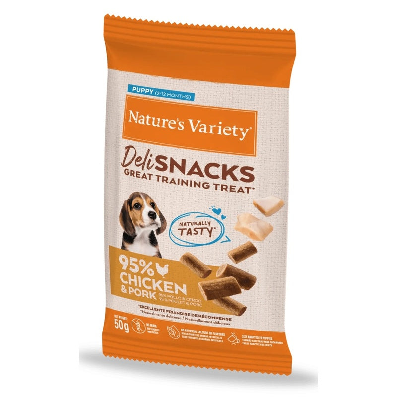 deli snacks puppy pollestre 50 g Imatge principal del producte