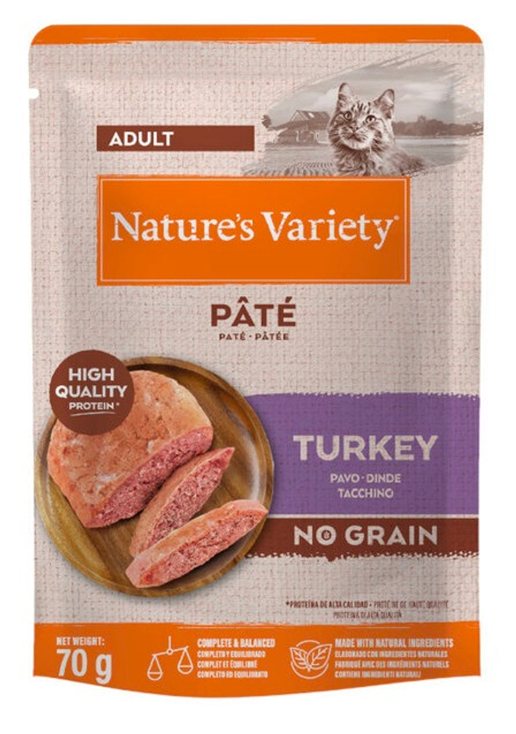 original no grain pavo 70gr Imagen principal del producto