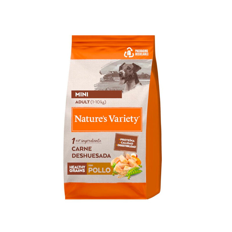 Nature's Variety Healthy Grains Mini con pollo pienso para perros