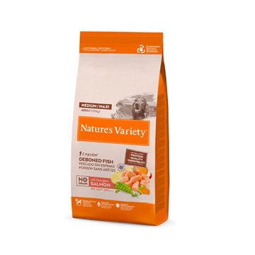 Nature's Variety NO Grain Medium Maxi con salmón pienso para perros