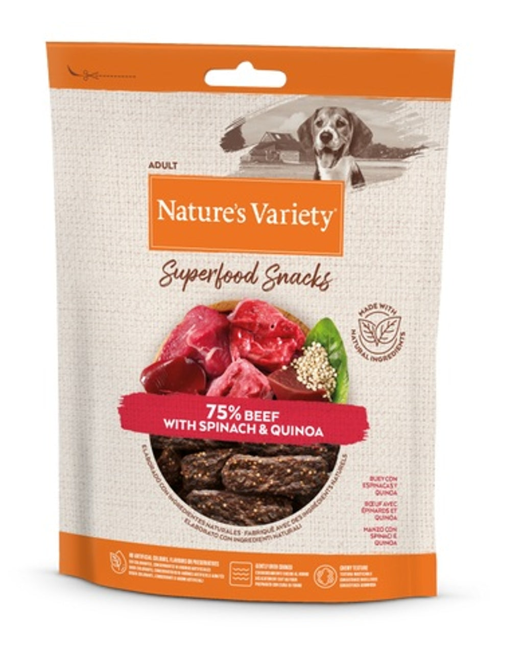 Superfood snack ternera 70gr Imagen principal del producto