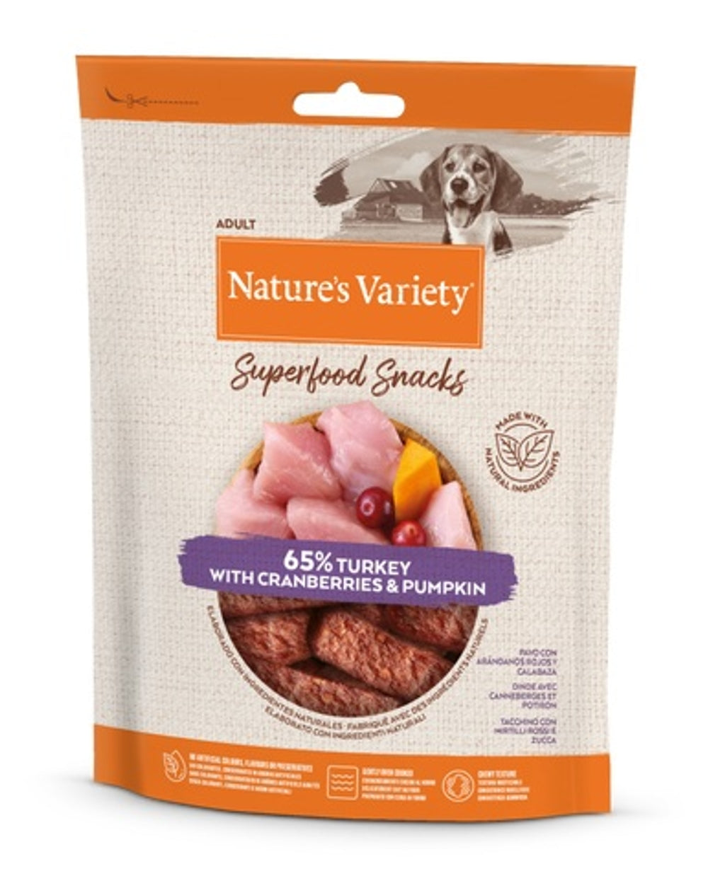 Superfood snack pavo 70gr Imagen principal del producto