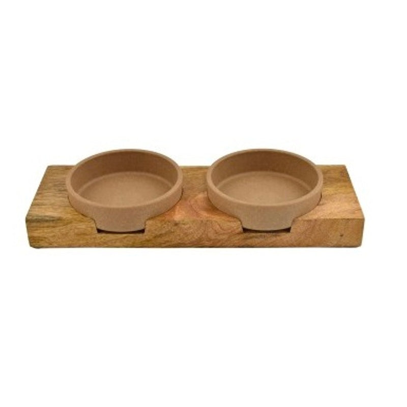 set comed bambu soporte madera Imagen principal del producto