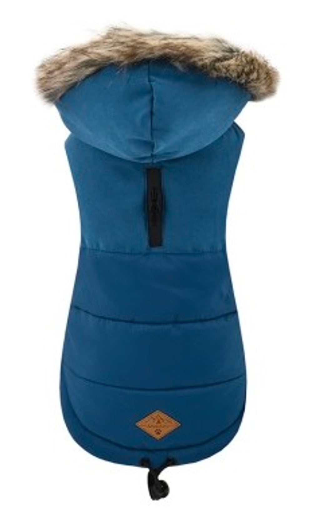 chaqueta con capucha canada azul marino