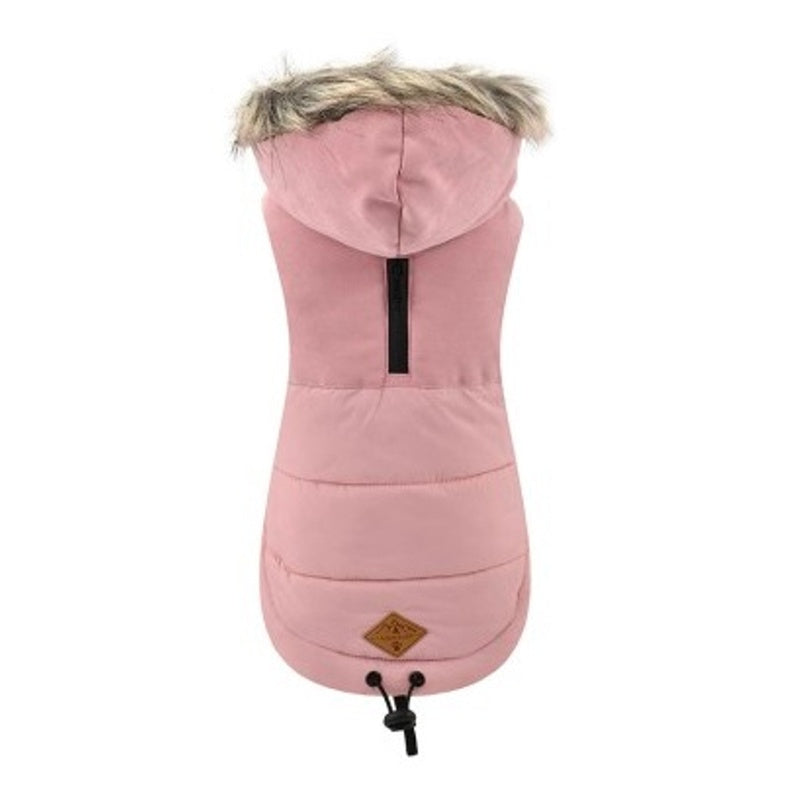 chaqueta con capucha canada rosa Imagen principal del producto