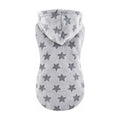 Nayeco Sudadera Estrellas Gris, prenda sola sobre fondo blanco