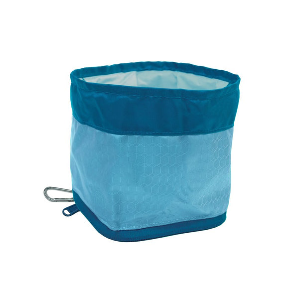 Nayeco Kurgo Zippy Bowl 1,4 L azul sobre fondo blanco