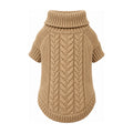 Nayeco Jersey Punto Trenza Beige, prenda sola sobre fondo blanco