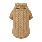 Nayeco Jersey Punto Trenza Beige, prenda sola sobre fondo blanco