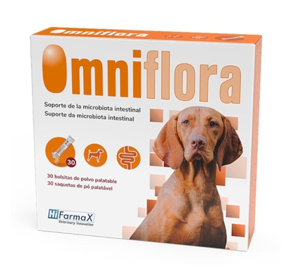 Omniflora 1 Sobre de 2 g per a gos Imatge principal del producte