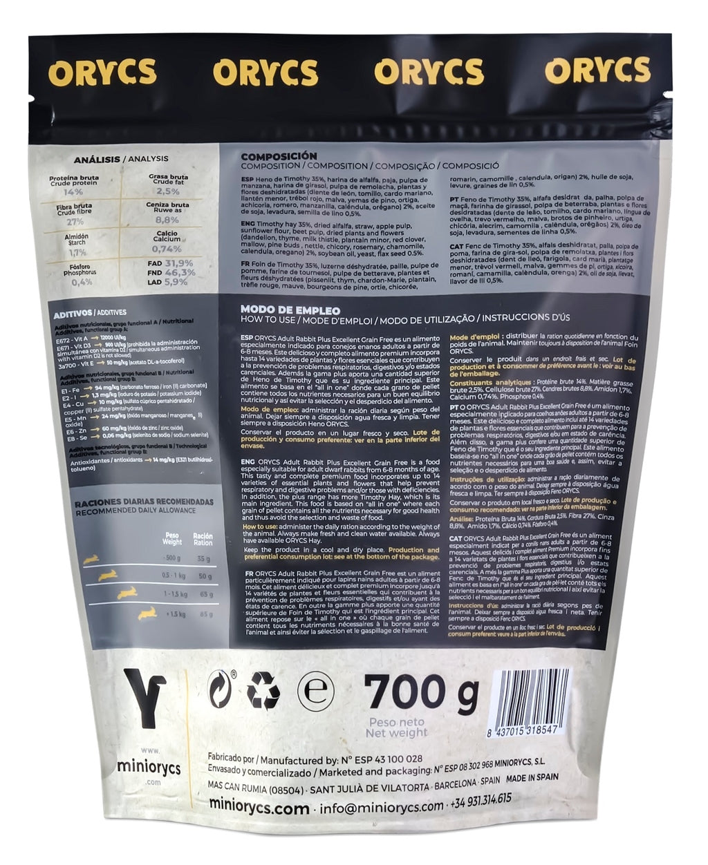 adult plus excellent grain free