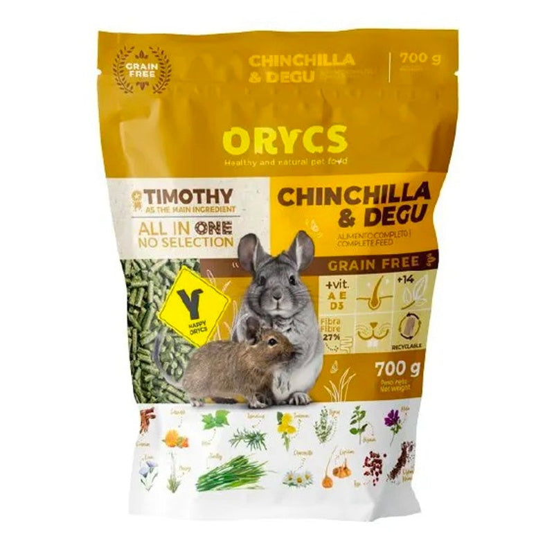 chinchilla y degú 700gr Imagen principal del producto