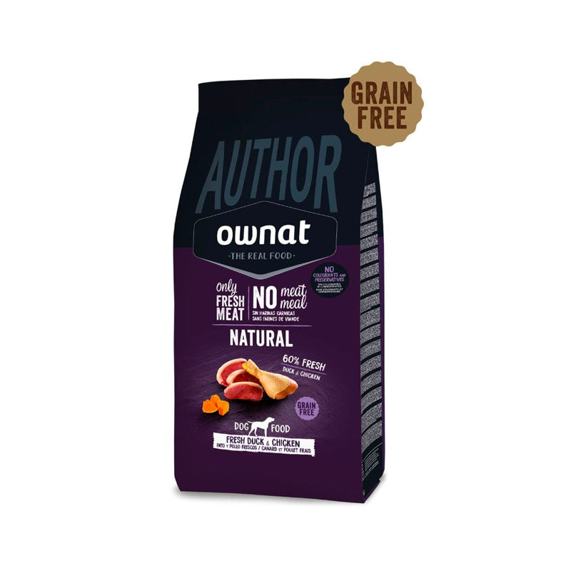 Ownat Author Fresh Duck & Chicken pienso para perros Imagen principal del producto