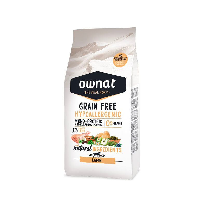 Ownat Care Hypoallergenic con cordero pienso para perros