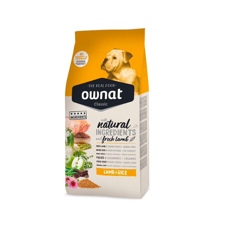 Ownat Classic Lamb & Rice pienso para perros Imagen principal del producto