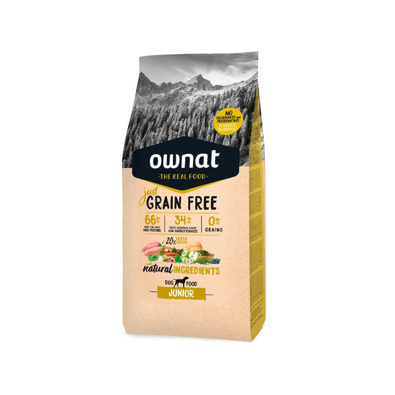 Ownat Just Grain Free Junior pienso para cachorros
