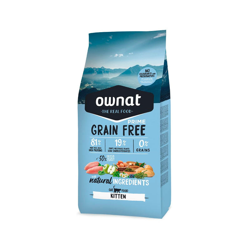 Ownat Prime Kitten pinso per a gatets