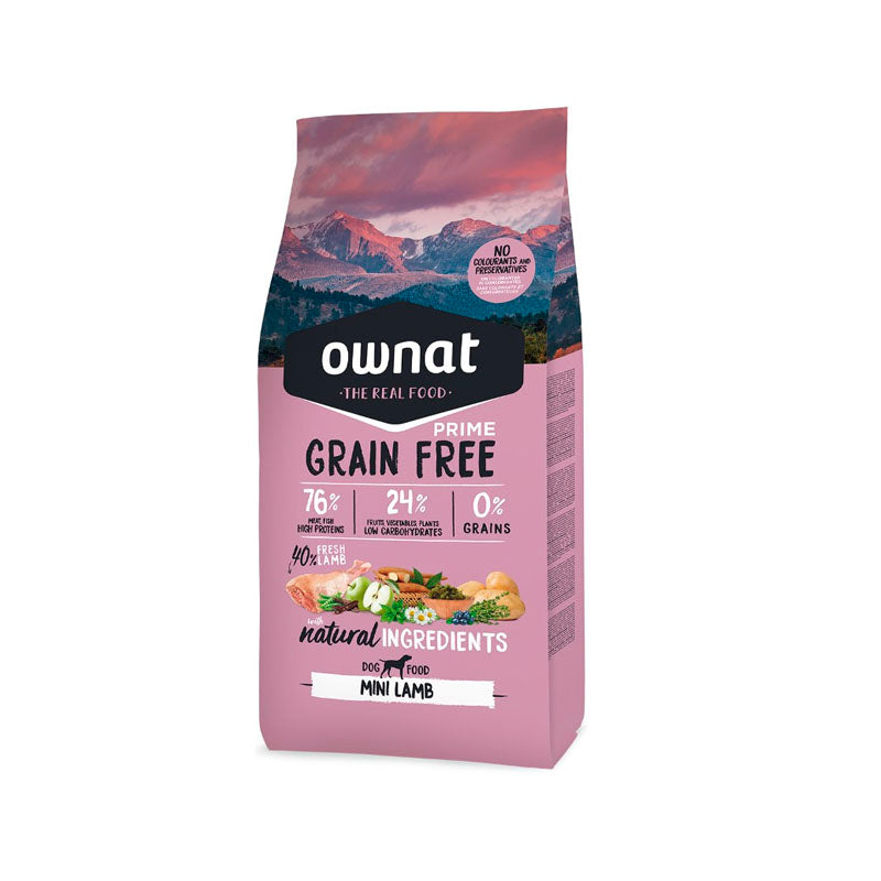 Ownat Prime Mini Lamb pienso para perros Imagen principal del producto