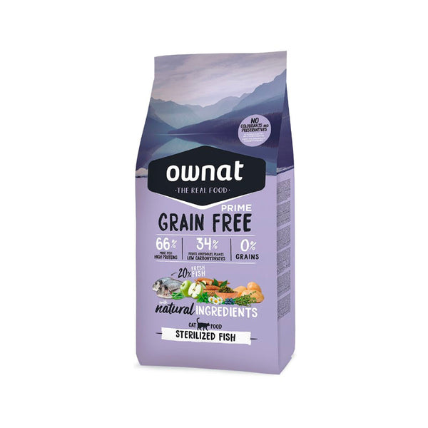 Ownat Prime Sterilised Fish pinso per a gats