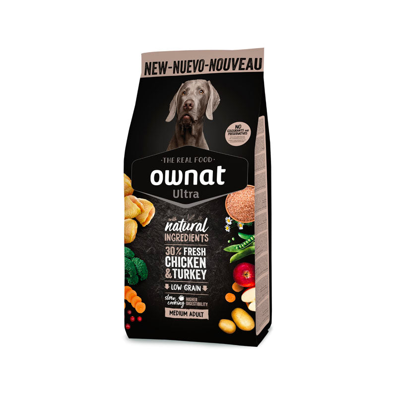 Ownat Ultra Medium Adult pinso per a gossos