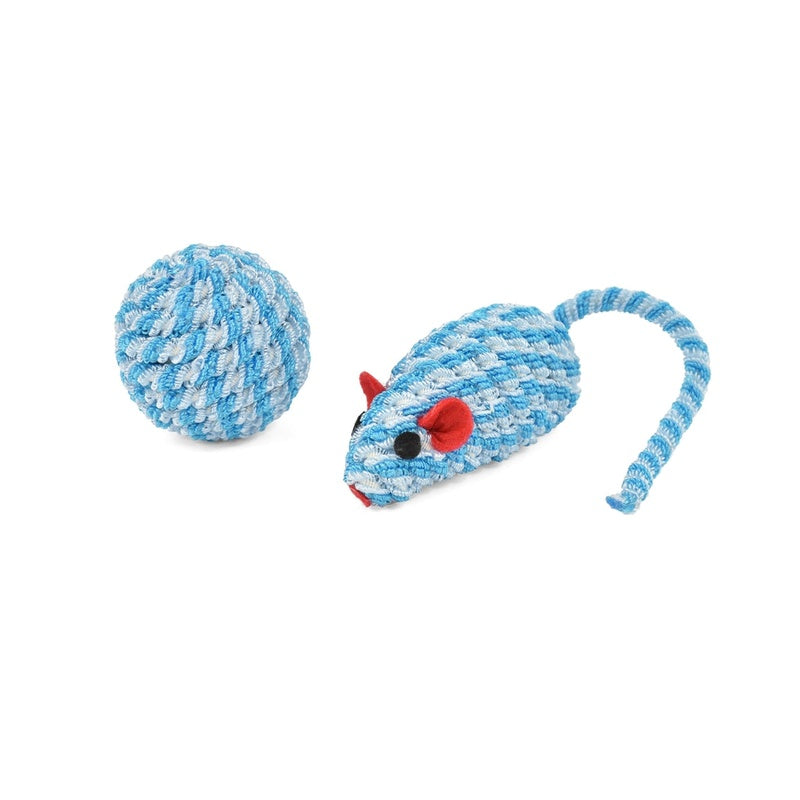 Pack pelota-ratón con catnip
