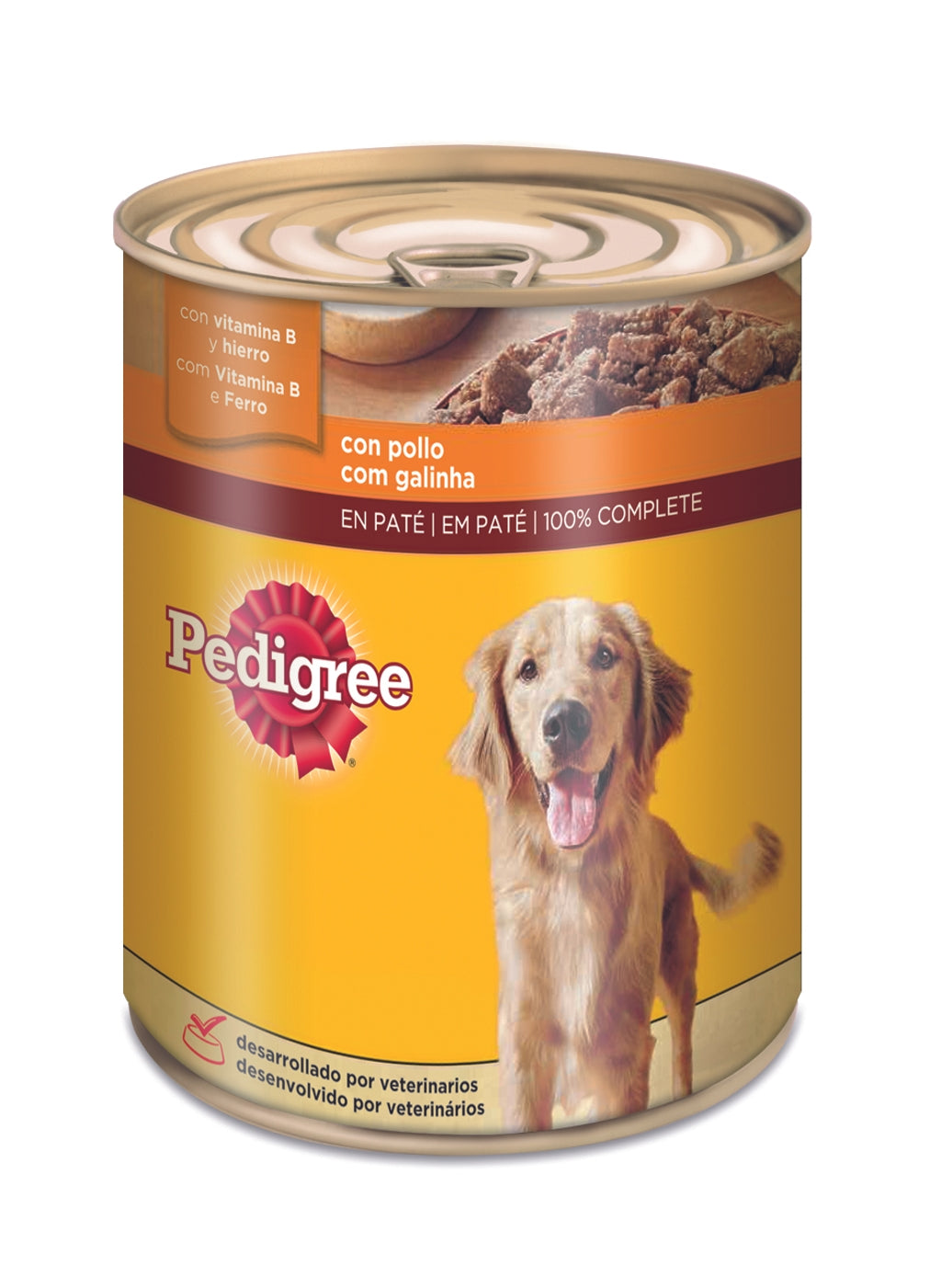 perro lata pollastre 800gr