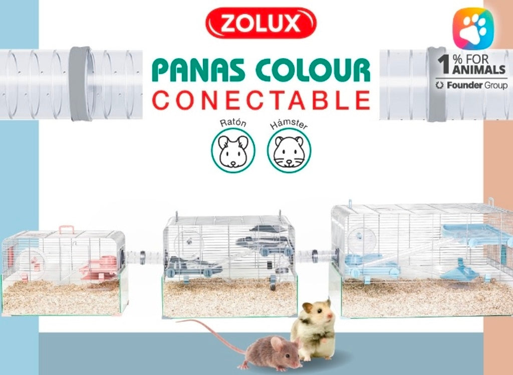 Zolux Panas Conectable Rosa Imatge secundària del producte