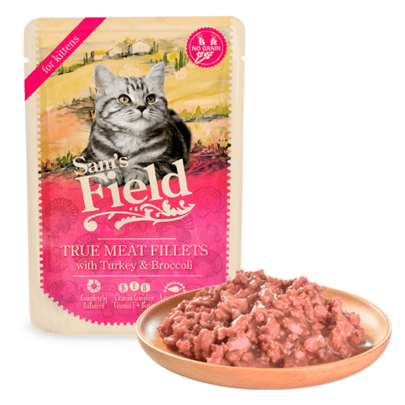 kitten filetes pavo brocoli sobre 85gr Imagen principal del producto
