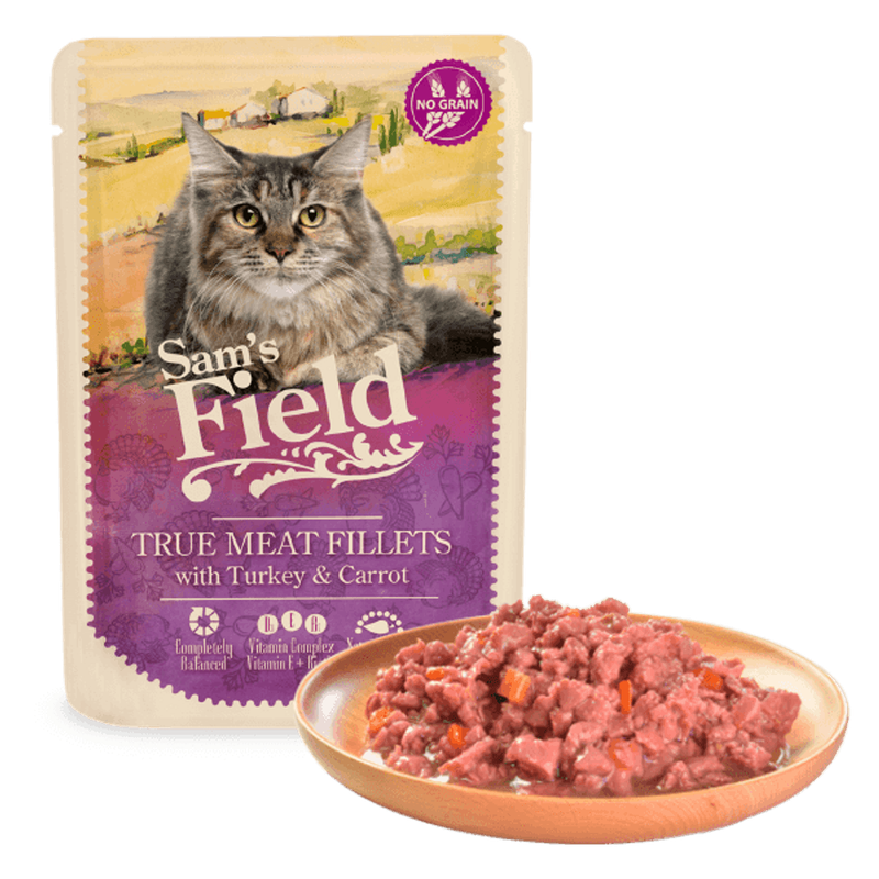 gat filets gall dindi pastanaga sobre 85 g Imatge principal del producte