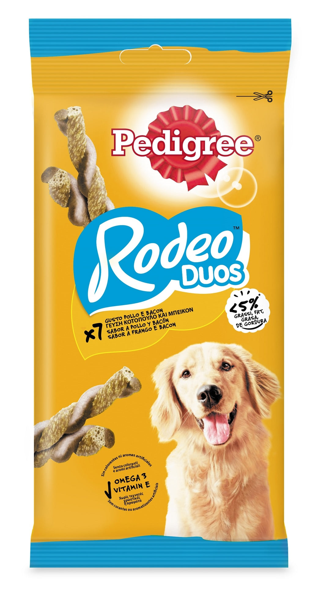 gos rodeo duo bacon i pollastre 7un (123 g) Imatge principal del producte