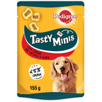 perro tasty bites mini buey 155gr