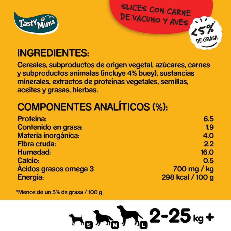 gos tasty bites mini bou 155 g
