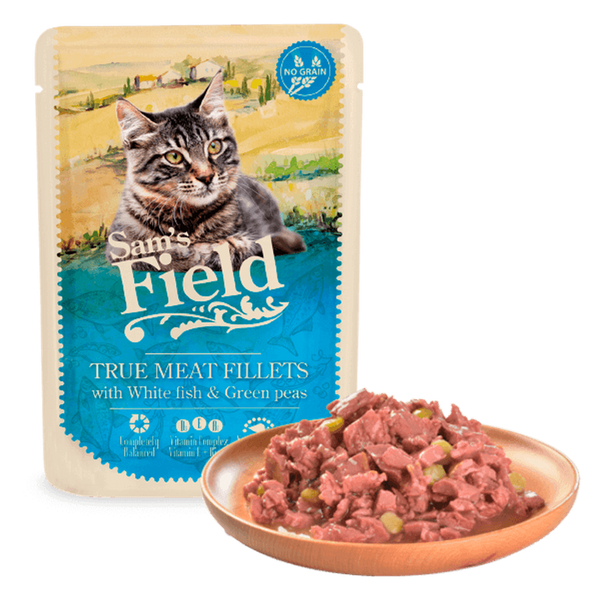 gat filets peix blanc pèsols sobre 85 g