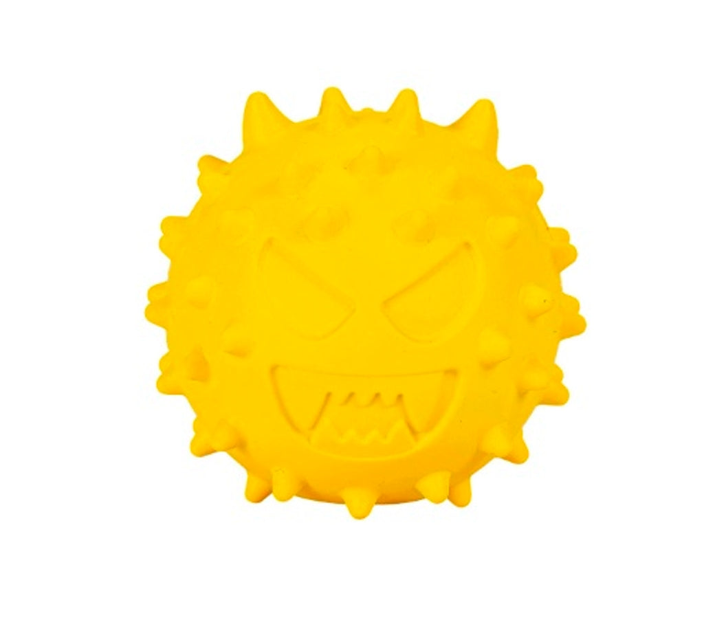 goma snack pilota emoji amrillo 6,1 cm