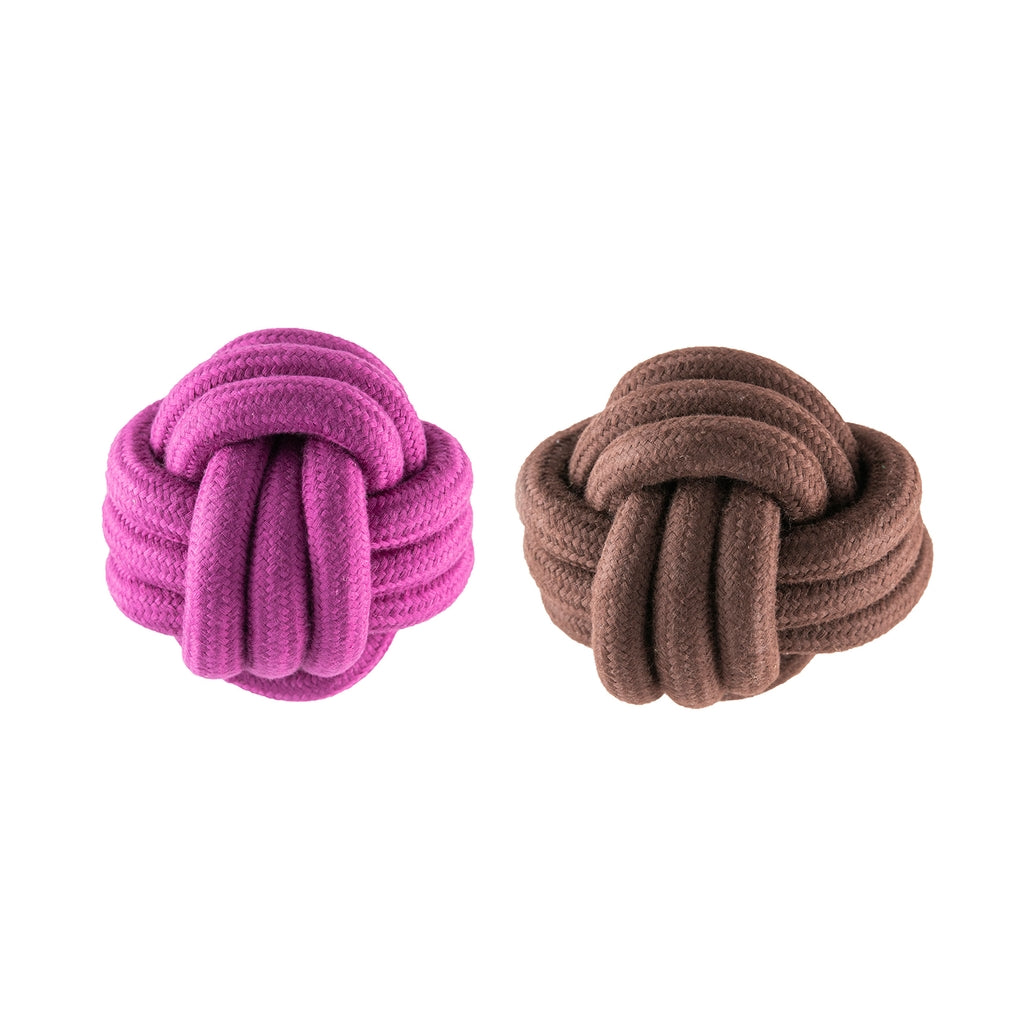 Freedog Pilota Fort Nudos Marró 13 cm Imatge secundària del producte