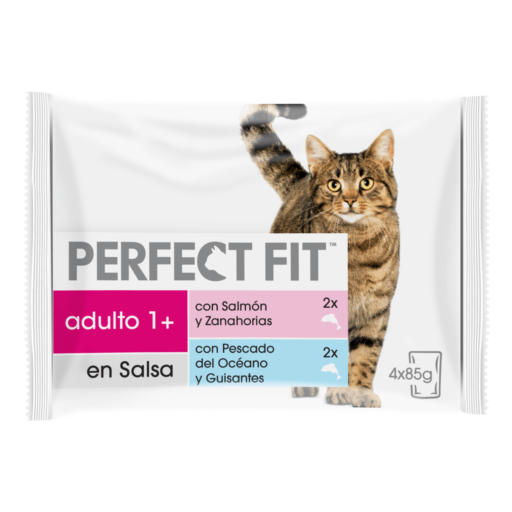 gato pescado y verduras 4x85gr