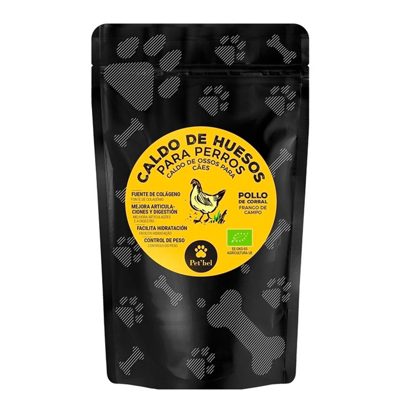 Caldo de huesos de pollo para perro 230ml Imagen principal del producto