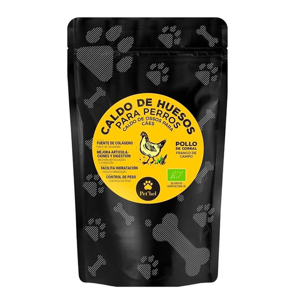 Caldo de huesos de pollo para perro 230ml