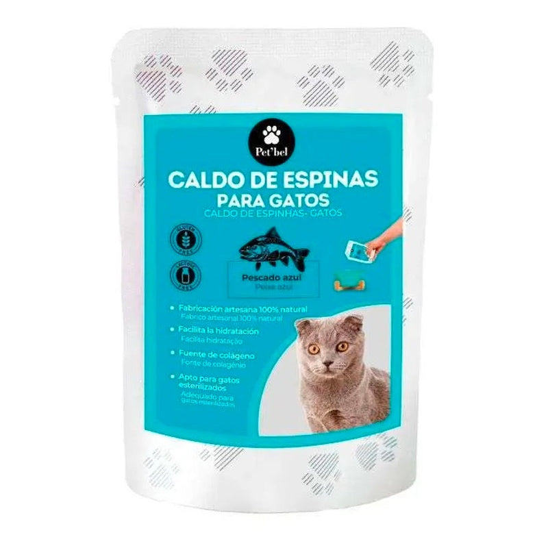 Brou d'espinas de peix per a gat 100 ml Imatge principal del producte