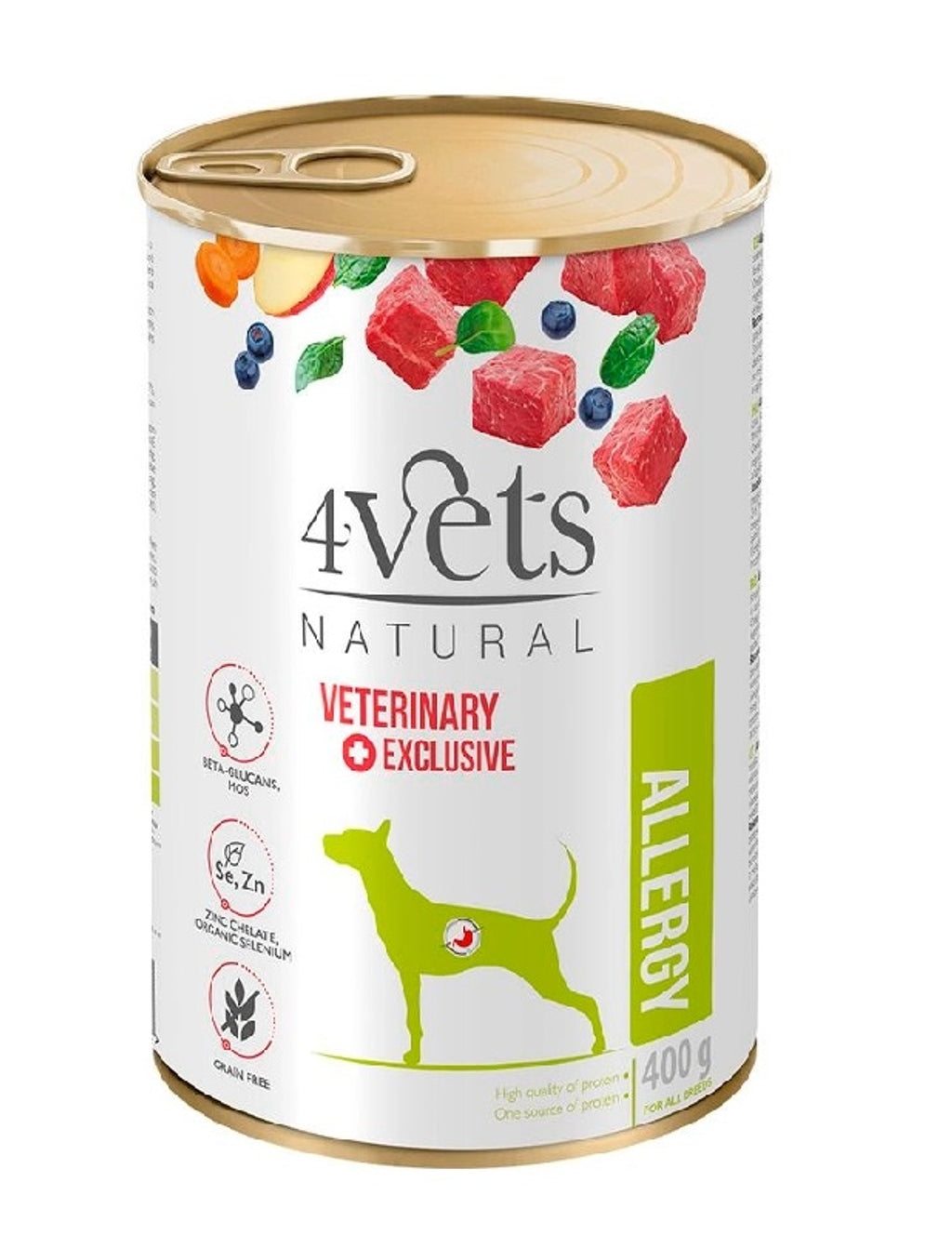 4vets perro allergy