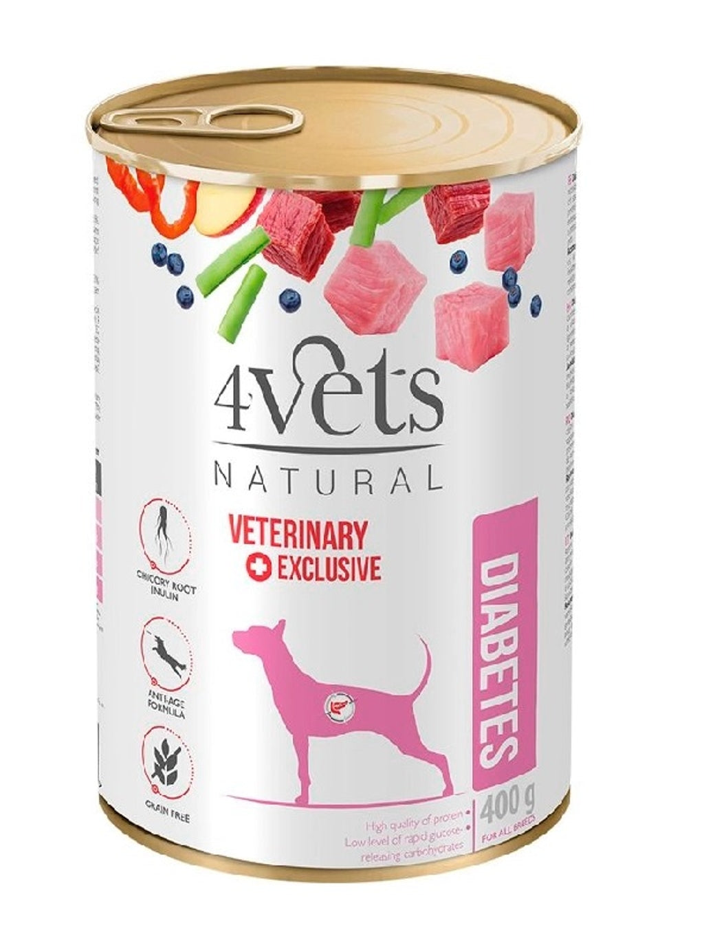 4vets perro diabetes Imagen principal del producto