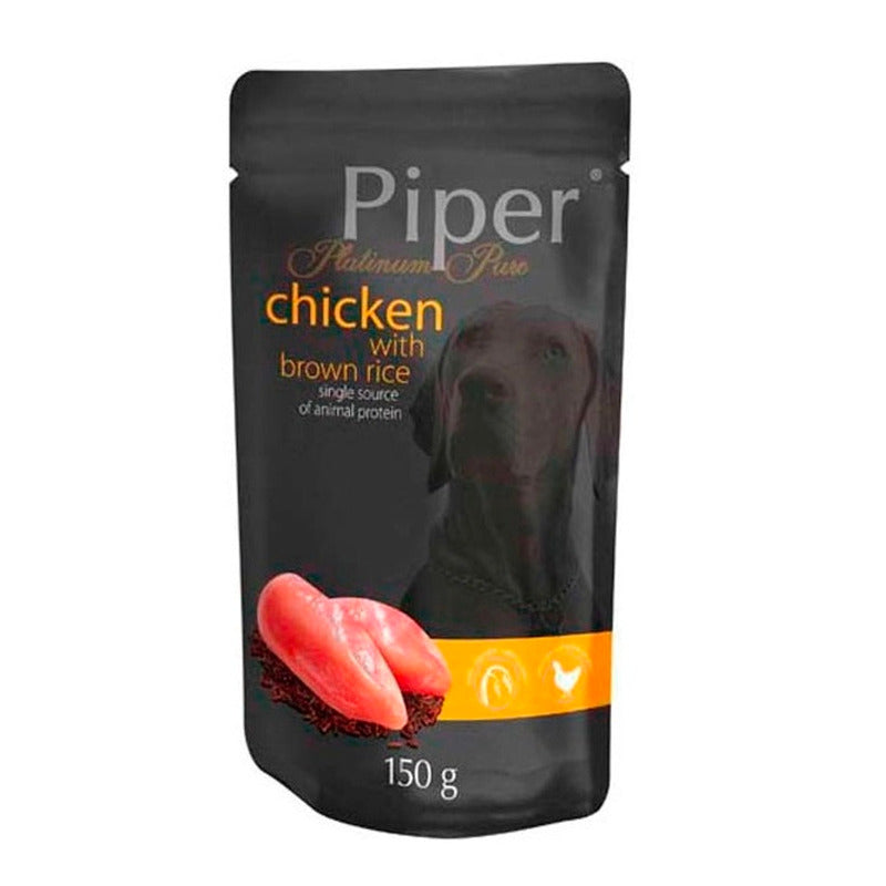 Platinum Pure pollo con arroz pouch Imatge principal del producte