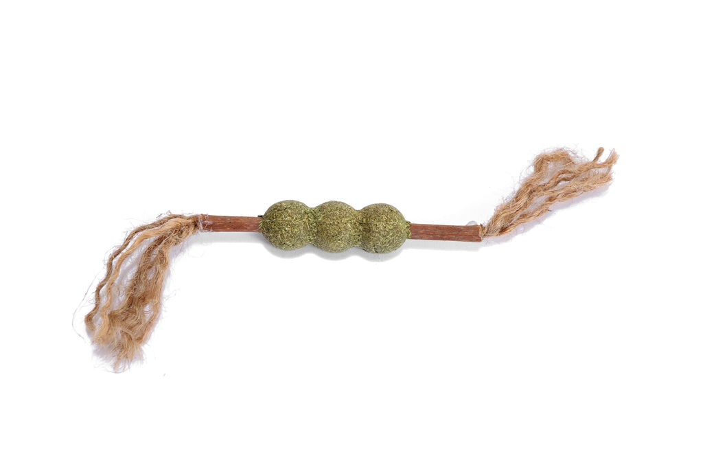 piruleta triple Matatabi amb plumero 12x2,2 cm Imatge principal del producte