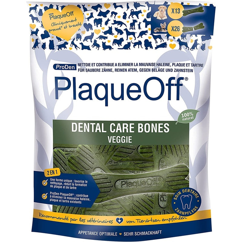 Plaque off dental bones veggie 485gr Imagen principal del producto
