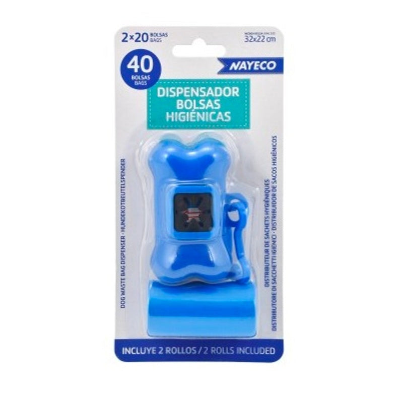 portabolsas higiénicas azul Imagen principal del producto