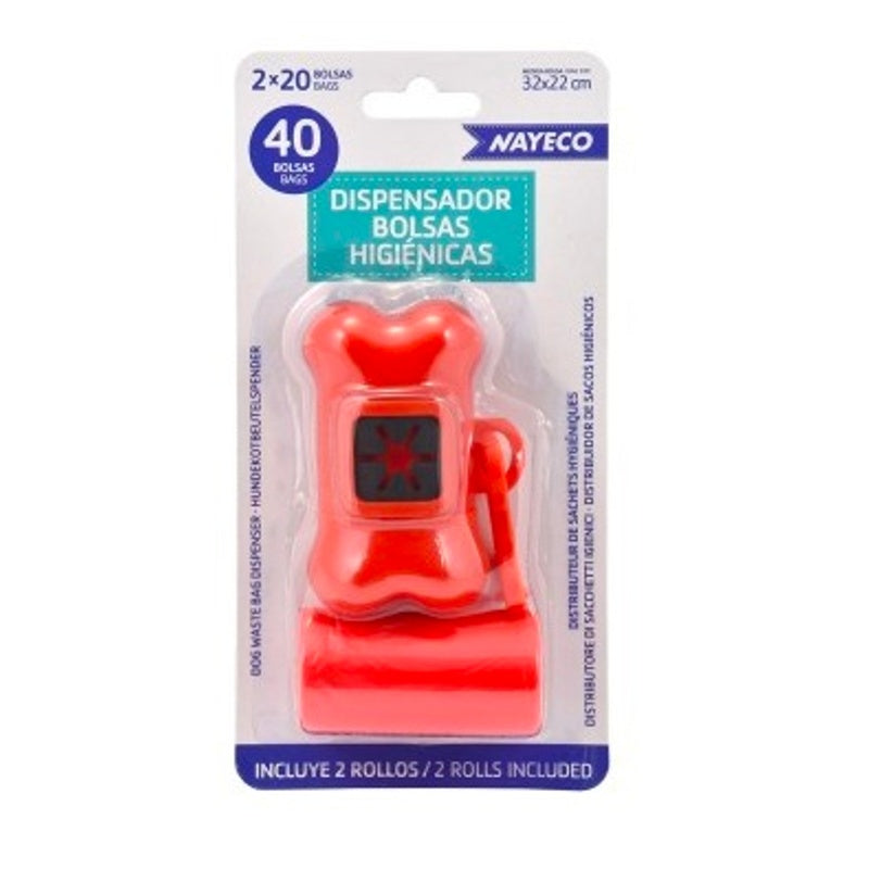 portabolsas higiénicas roja Imagen principal del producto