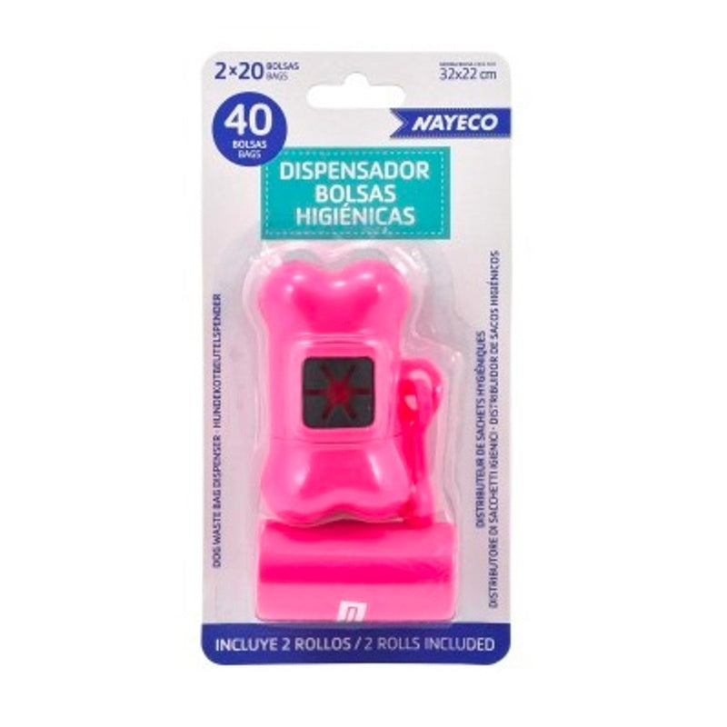 portabolsas higiénicas rosa Imagen principal del producto
