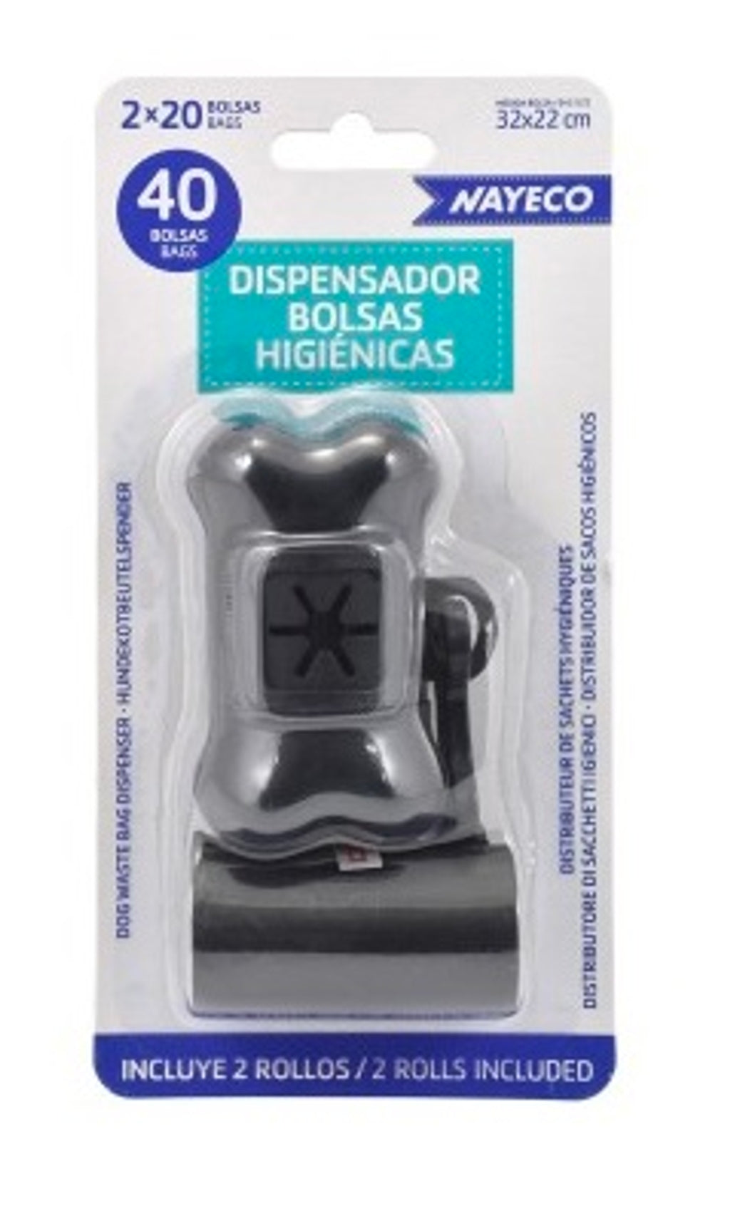 portabolsas higièniques negra Imatge principal del producte