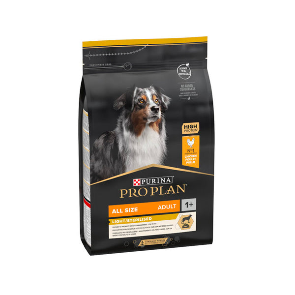 Pro Plan Light Sterilised con pollo pienso para perros